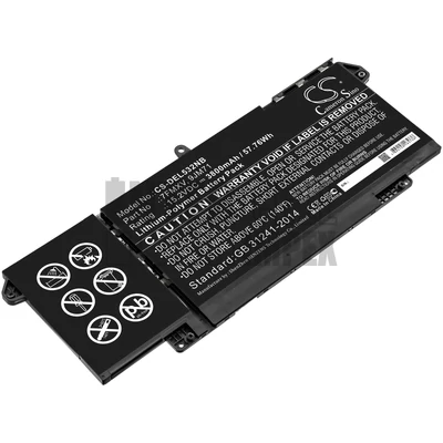 Dell Latitude 5320 7320 7420 7520 series 7FMXV 9JM71 TN2GY 4M1JN 15.2V 3800mAh 57.76Wh Li-Polymer notebook/laptop akku/akkumulátor utángyártott