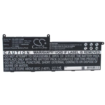 HP 15-3300 14.8V 4850mAh Li-Polymer notebook/laptop akku/akkumulátor