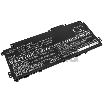 HP Pavilion 13-bb0015c 11.55V 3500mAh 40Wh 4 cella Li-Ion notebook/laptop akku/akkumulátor