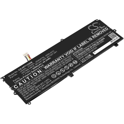 HP Elite X2 1012 G2 series 901247-855 901307-541 HSN-I07C HSTNN-UB7E J104XL JI04047XL JI04XL 7.7V 6000mAh 46.20Wh Li-Polymer fekete notebook/laptop akku/akkumulátor utángyártott