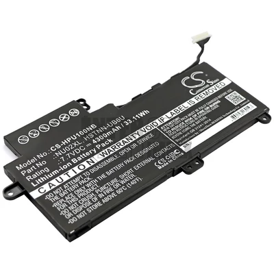 HP Pavilion M1 Pavilion M1-U Pavilion M1-U001DX series 843535-541 844200-850 HSTNN-UB6U NU02XL TPN-W117 7.7V 4300mAh 33.11Wh Li-ion notebook/laptop akku/akkumulátor utángyártott