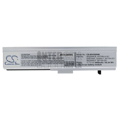 HP Business Notebook NX4300 series 397164-001 EH510AA HSTNN-A14C W22044LB 11.1V 4400mAh 48.84Wh Li-ion notebook/laptop akku/akkumulátor utángyártott