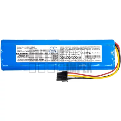 Mi Robot Mijia Roborock Sweep One S6 S50 S51 S55 Millet Sweeper series BRR-2P4S-5200S BRR-1P4S-2600D 14.4V 5200mAh 74.88Wh Li-ion porszívó akkumulátor utángyártott