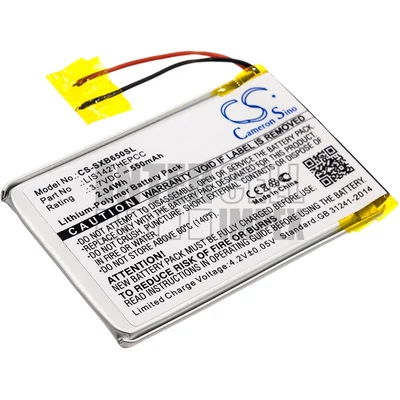 Sony MDR-XB650BT MDR-XB950B1 MDR-XB950BT series 1-756-920-31 1-756-920-32 LIS1427HEPCC 3,7V Li-Polymer 550mAh / 2.04Wh Wireless Headset/Fülhallgató akkumulátor utángyártott