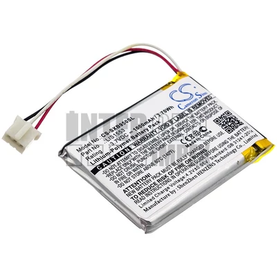 Sony MDR-XB950N1 SRS-WS1 WH-CH700N series LIS1553 LIS1553(SY6) 3,7V Li-Polymer 1000mAh / 3.70Wh Wireless Headset/Fülhallgató akkumulátor utángyártott