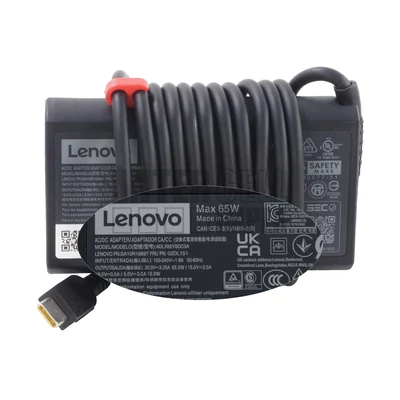 Lenovo USB Type-C 02DL151 02DL155 SA10R16901 ADLX65YSCC3A (USB-C) 65W 20V 3.25A / 15V 3A / 9V 2A / 5V 2A gyári/eredeti notebook/laptop hálózati adapter/töltő