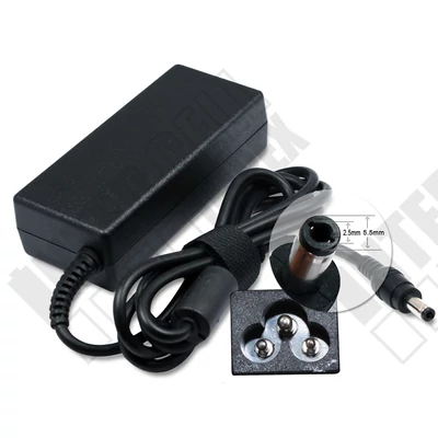 ASUS K52F 5.5*2.5mm 19V 3.42A 65W fekete notebook/laptop hálózati töltő/adapter utángyártott