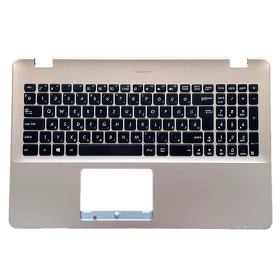 Asus X542UA X542UR F542UA F542UR R542UA R542UR series pezsgő színű burkolattal (topcase) magyar (HU) laptop/notebook billentyűzet