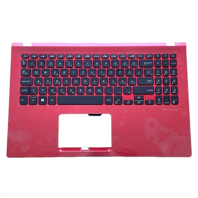 Asus VivoBook 15 X509 X509BA X509DA X509JA X509JP X509FL X509MA X509UA X509UB F509FA F509JA F509UA M509BA M509DA D509DA D509BA series 90NB0RG4-R30HU0 háttérvilágítással (backlit) piros burkolattal (topcase) magyar (HU) laptop/notebook billentyűzet gyári