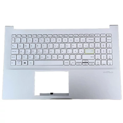 Asus Vivobook X513E X513EA X513EP S513E S513EA F513E F513EA K513E M513U series háttérvilágítással (backlit) ezüst burkolattal (topcase) magyar (HU) laptop/notebook billentyűzet gyári