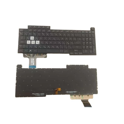 Asus ROG Strix G17 G713QC G713QE G713QM G713PV G713PU G713IM G713IE G713IC G713IH multicolor háttérvilágítással (backlit) fekete magyar (HU) laptop/notebook billentyűzet gyári