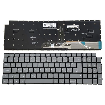 Dell Latitude 3520 3530 3511 5518 5510 5515 3525 gyári szürke magyar (HU) laptop/notebook billentyűzet