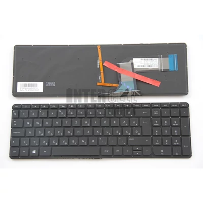 HP Pavilion 15-p 17-f 15-k 17-k series háttérvilágítással (backlit) fekete magyar (HU) laptop/notebook billentyűzet keret nélkül