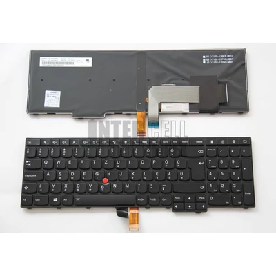 Lenovo ThinkPad Edge E531 E535 E540 E545 L540 L560 T540 T550 T560 W540 W541 W550 W550s T560 P50s series 04Y2402 trackpointtal (pointer) háttérvilágítással (backlit) fekete magyar (HU) laptop/notebook billentyűzet