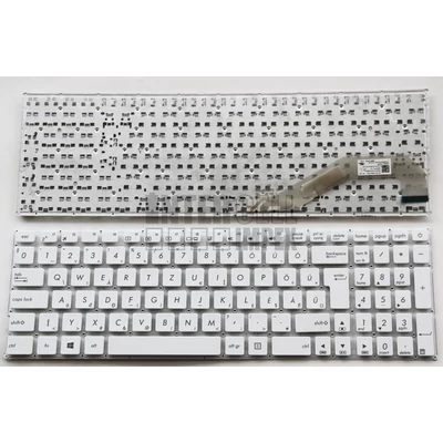 Asus X540 X540L X540S X540SA X540LA X540Y X540YA A540 A540L A540S F540L R540L series fehér magyar (HU) laptop/notebook billentyűzet keret nélkül
