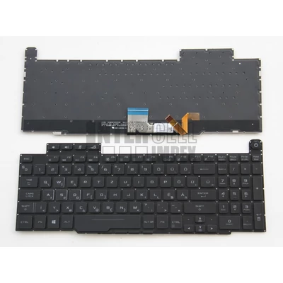Asus ROG GM501 GM501GM GM501GM-WS74 GM501GS GM501GS-US74 GM501GS-XS74 GU501 GU501G GU501GM series háttérvilágítással (backlit) fekete magyar (HU) laptop/notebook billentyűzet