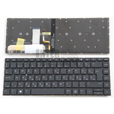 HP Elitebook 1040 G4 1040 G5 series háttérvilágítással (backlit) fekete magyar (HU) laptop/notebook billentyűzet