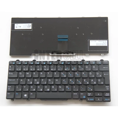 DELL Latitude E5250 E7250 series fekete magyar (HU) laptop/notebook billentyűzet