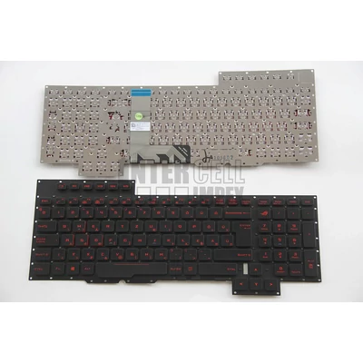 Asus ROG G701 G701VO G701VI G701VIK GX700 GX700VO series fekete magyar (HU) laptop/notebook billentyűzet