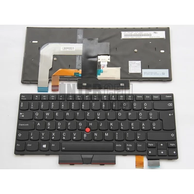 Lenovo Thinkpad T470 T480 series 01HX434 01HX474 01AX584 háttérvilágítással (backlit) trackpointtal (pointer) fekete magyar (HU) laptop/notebook billentyűzet