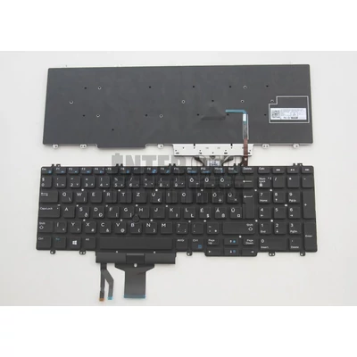 Dell Precision 7530 7730 7740 M7530 M7730 series 0MWT9D MWT9D trackpointtal (pointer) fekete magyar (HU) laptop/notebook billentyűzet gyári