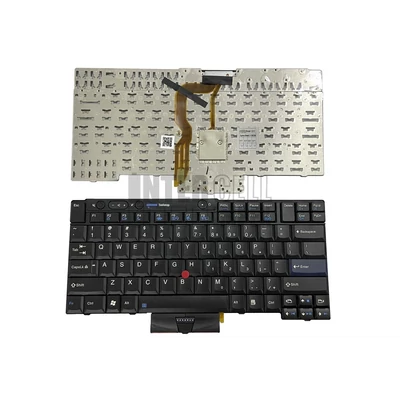 Lenovo ThinkPad T410 T410i T410s T400S T420 T420i T420s W510 T510 T520 T510i T520i W520 X220  X220i X220T trackpointtal (pointer) fekete amerikai angol (US) laptop/notebook billentyűzet