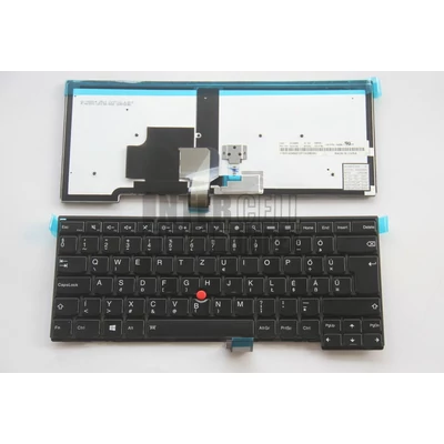Lenovo ThinkPad T440 T440P T440S T450 T460 T450s T431s L440 L450 L460 L470 Edge E431 series 04X0154 háttérvilágítással (backlit) trackpointtal (pointer) fekete magyar (HU) laptop/notebook billentyűzet
