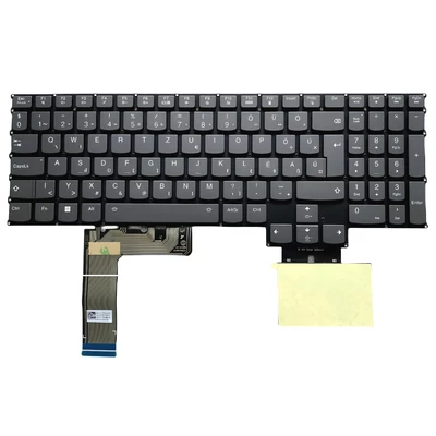Lenovo Legion S7-16IAH7 series SN21F36035 háttérvilágítással (backlit) magyar (HU) szürke laptop/notebook billentyűzet gyári