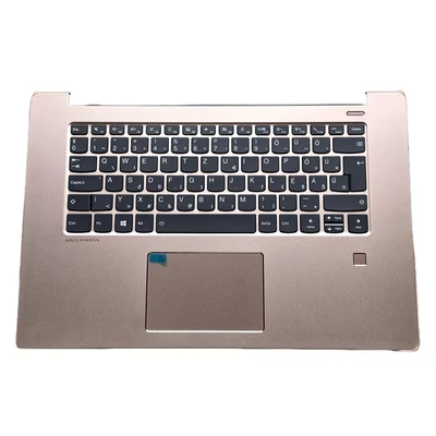 Lenovo IdeaPad 530s-15IKB háttérvilágítással (backlit) rózsaarany (rose gold) burkolattal (topcase) fekete magyar (HU) laptop/notebook billentyűzet gyári