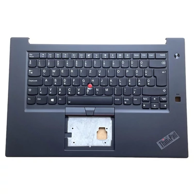 Lenovo ThinkPad P1 Extreme Gen 1 X1 series háttérvilágítással (backlit) fekete burkolattal (topcase) fekete magyar (HU) laptop/notebook billentyűzet gyári
