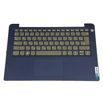 Lenovo IdeaPad 3-14ITL6 3-14ALC6 series háttérvilágítással (backlit) kék burkolattal (topcase) magyar (HU) laptop/notebook billentyűzet