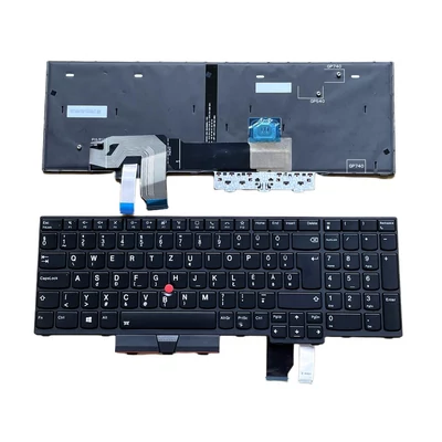 Lenovo Thinkpad P15 Gen 1 P17 Gen 1 T15g Gen 1 trackpointtal (pointer) háttérvilágítással (backlit) magyar (HU) fekete laptop/notebook billentyűzet gyári
