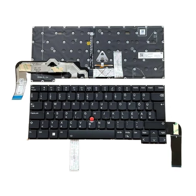 Lenovo ThinkPad T14s Gen 3 Gen 4 E14 Gen 5 series trackpointtal (pointer) háttérvilágítással (backlit) magyar (HU) fekete laptop/notebook billentyűzet gyári