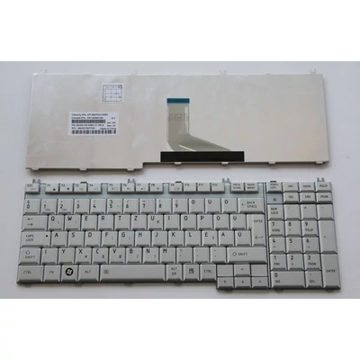 Toshiba Satellite P200 P205 X200 X205 ezüst magyar (HU) laptop/notebook billentyűzet