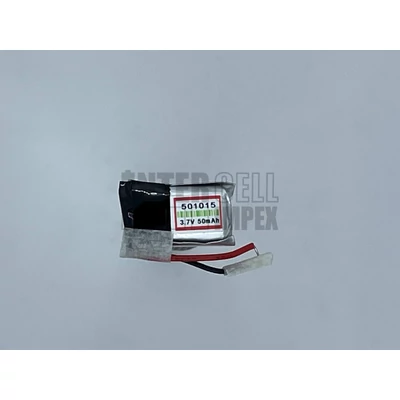 Li-Polymer 3.7V 50mAh 5.0mm x 10mm x 15mm Diktafon Okosóra MP3 Bluetooth Headset univerzális akku/akkumulátor