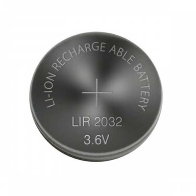 Li-Ion LIR2032 45mAh 3.6V újratölthető akku / akkumulátor / elem / gombelem