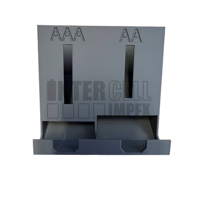Elem/akkumulátor tartó AA/AAA műanyag