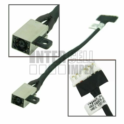Dell Inspiron 15-3000 3511 3551 3558 3552 Vostro 15-3578 3568 3562 DC jack aljzat alaplapi kábellel