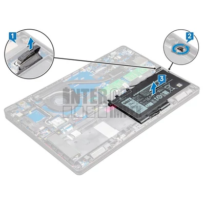Dell Latitude 5280 5290 5480 5490 E5280 E5480 E5580 5491 5495 5580 5590 5591 Precision 3520 series 3DDDG 93FTF 083XPC 83XPC D4CMT 4YFVG 45N3J RRJD 11.4V 4254mAh 51Wh 3 cella notebook/laptop akku/akkumulátor gyári