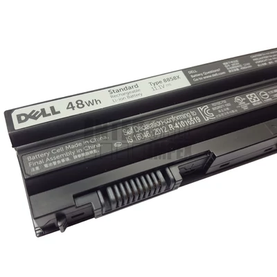 DELL T54FJ NH6K9 8858X N3X1D NHXVW 4KFGD series Latitude E5420 E5430 E5530 E6420 E6430 E6440 E6540 5800mAh 65Wh 10.8V 6 cella fekete notebook/laptop akku/akkumulátor gyári
