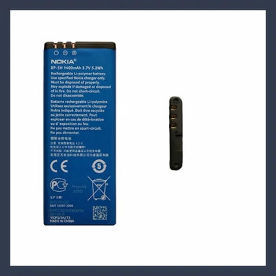 Nokia BP-5H bulk Li-Polymer 3.7V 1300mAh eredeti/gyári akku/akkumulátor