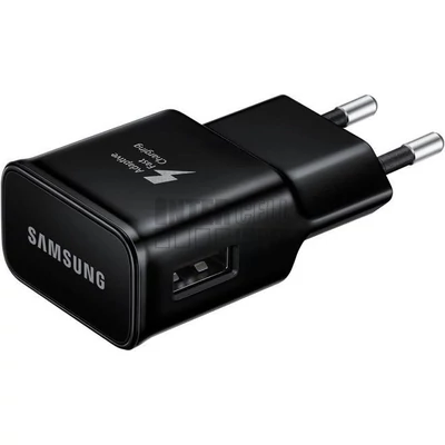 Samsung EP-TA20EBE Adaptive Fast Charging bulk 5V 2A / 9V 1.67A fekete gyorstöltő eredeti/gyári