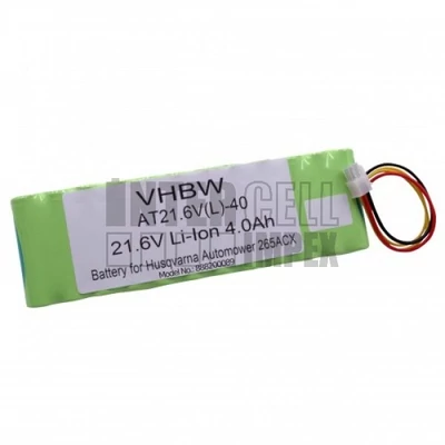 Husqvarna 590 71 65-02 series 21.6V 4000mAh 86.40Wh Li-ion robotfűnyíró akku/akkumulátor