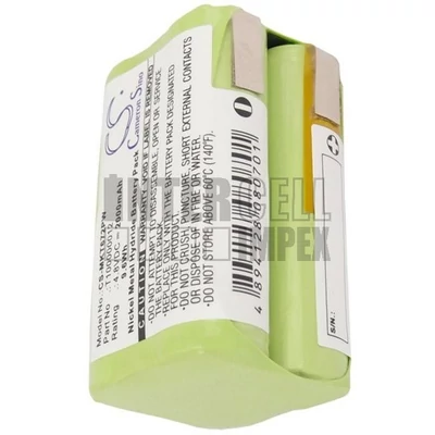 Makita 6722DW 6723DW series TL00000012 4.8V 2000mAh 9.6Wh Ni-Mh szerszámgép akku/akkumulátor utángyártott