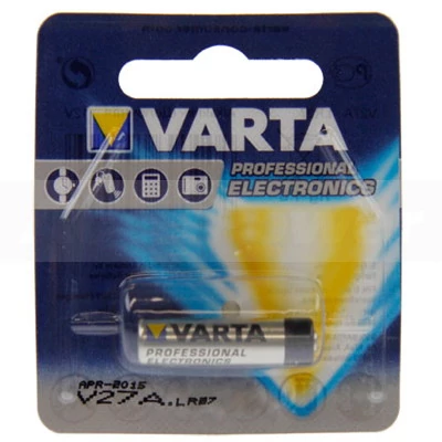 Varta A27 E27A V27A V27PX V27GA L728 L828 MN27 G27A GP27A WE27A CA22 Professional 12V alkáli elem