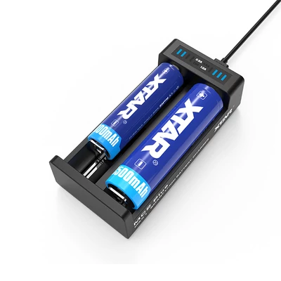 Xtar 18650 MC2 Plus USB Lithium-Ion Li-Ion akkumulátor/cella töltő/adapter
