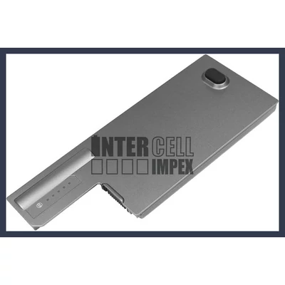 DELL Latitude D820 6600 mAh 9 cella ezüst notebook/laptop akku/akkumulátor utángyártott