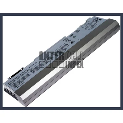 DELL Latitude E6410 6600 mAh 9 cella ezüst notebook/laptop akku/akkumulátor utángyártott