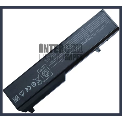 DELL T112C 4400 mAh 6 cella fekete notebook/laptop akku/akkumulátor utángyártott
