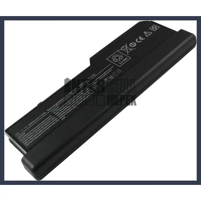 DELL Vostro 1310 1320 1510 1520 2510 6600mAh 9 cella notebook/laptop akku/akkumulátor utángyártott